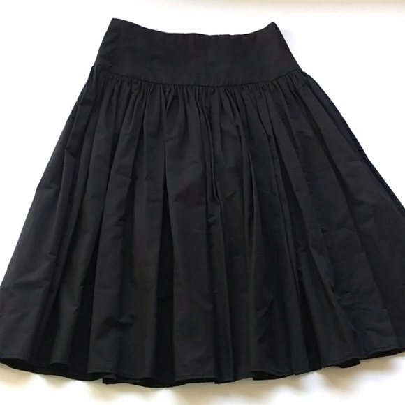 French Connection Dresses & Skirts - French Connection Black Midi Zip Skirt - 2